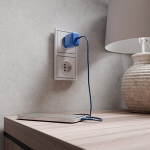 Puro ICON USB-C - USB-C laidas 1.5m - mėlynas