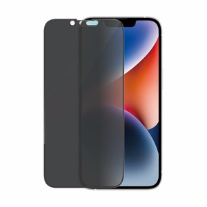 PanzerGlass Ultra-Wide Fit grūdintas stiklas antibakterinis privatumo iPhone 14/13 Pro/13