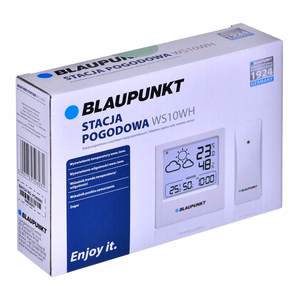 Meteorologijos stotis su lauko jutikliu Blaupunkt WS10WH