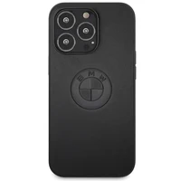 BMW odinis dėklas su įspaustu raštu iPhone 13 Pro / iPhone 13 - juodas