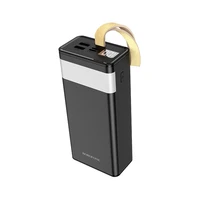 Išorinė baterija Power Bank Borofone BJ18A 2xUSB 2A 30000mAh juoda