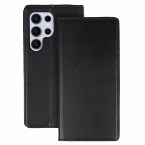 Išmanusis magnetinis dėklas telefonui Samsung Galaxy S22 Ultra juodas