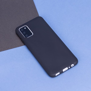 Matinis TPU dėklas for Samsung Galaxy S25 juodas