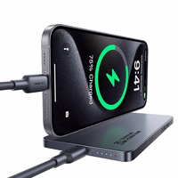 USAMS išorinė baterija belaidis 5000mAh 20W PD Fast Charge titaninis CY Series 5KCD23102 (US-CD231)