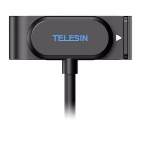 Telesin magnetinis įkrovimo adapteris su dangteliu GoPro 9, 10, 11, 12, 13