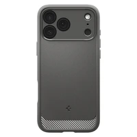 Spigen Rugged Armor Mag Magnetinis dėklas telefonui iPhone 17 Pro - Pilkas