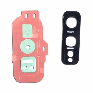 Samsung G970 S10e kameros stikliukas rožinis ORG