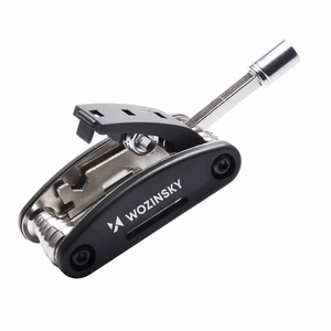 Wozinsky WWZ-01N 16-in-1 Multifunctional Bicycle Repair Tool Set - Black