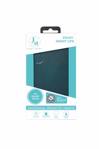 JM ANTI-BACTERIA TPU dėklas, skirtas Galaxy A35 5G, skaidrus