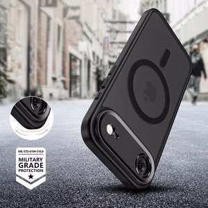 Tech-Protect MagCam MagSafe dėklas telefonui iPhone 17 Air - matinė juoda