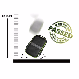 Silicon Power Armor A60 išorinis kietasis diskas 5000 GB juodas, žalias