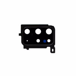 Samsung G985/G986 S20 Plus kameros stikliukas su rėmeliu Cosmic Black ORG