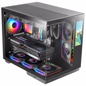 Mars Gaming MCMIRAGE kompiuterio korpusas „Midi Tower“ Juoda