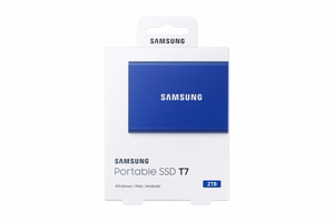Samsung Portable SSD T7 2 TB C tipo USB 3.2 Gen 2 (3.1 Gen 2) Mėlyna