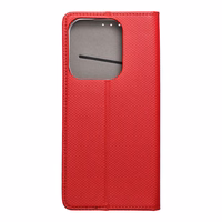 Dėklas telefonui SMART CASE Book XIAOMI Redmi 15c raudonas