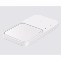 Bevielis įkroviklis Samsung "Duo" EP-P5400TWEGEU baltas 15W (su įkrovikliu ir laidu komplekte) / 100% Genuine /