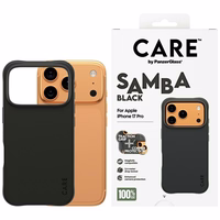 CARE by PanzerGlass Stilingas Samba Magnetinis dėklas telefonui iPhone 17 Pro - juodas