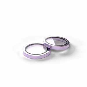 Etteri apsauginis stiklas kamerai iPhone 17 violetinis