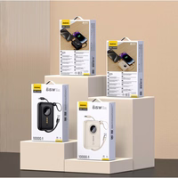 Power Bank Dudao "K14" Smėlio 10000mAh (PD / QC3.0) + Type-C / Lightning laidas