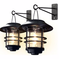 Forever Light Solar LED lempa lantern SUNARI FLS-40 juodas