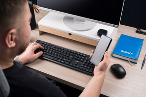 Savio KB-02 klaviatūra namai/biuras USB QWERTY juoda