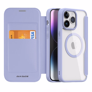 Dėklas Dux Ducis Skin X Pro Apple iPhone 15 Pro Max violetinis