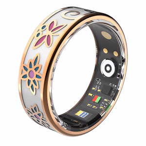 Forever Smartring Botanical SR-101 rožinis auksas dydis 8