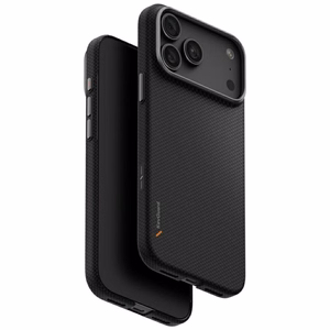 Uniq Keva EDGE Magclick Charging dėklas iPhone 18 Pro Max / 17 Pro Max – juodas