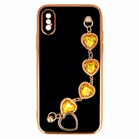 Madingas dėklas telefonui Iphone X/XS dizainas 2 juoda