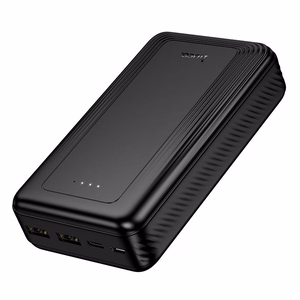 Išorinė baterija Hoco 20000 mAh 2A J165A juoda