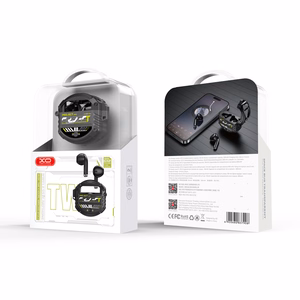 XO Bluetooth earphones G12 TWS juodas