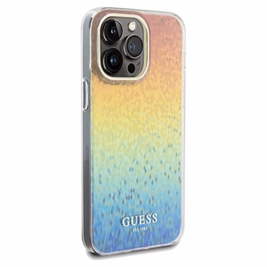Guess IML Faceted Mirror Disco Iridescent dėklas telefonui iPhone 13 Pro Max - įvairiaspalnis