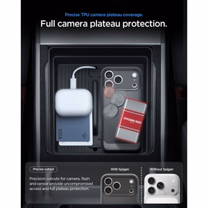 Spigen Rugged Armor MagSafe dėklas, skirtas iPhone 17 Pro Max / 18 Pro Max, matinis juodas