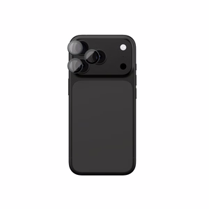 AmazingThing сапфировое стекло для камеры iPhone 17 Pro / Pro Max - с серой рамкой