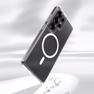 Rock Crystal skaidrus Series Magnetic Dėklas for Samsung Galaxy S26 skaidrus