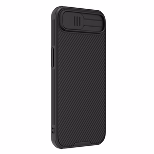 Магнитный чехол Nillkin CamShield Pro для iPhone 16e / 17e - чёрный