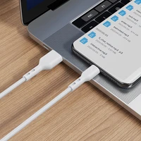 BWOO Kabelis USB - USB-C 1m 3A baltas BO-X172C