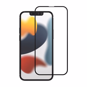 Crong 7D Nano Flexible Glass 9H visą ekraną dengiantis hibridinis apsauginis stiklas, skirtas iPhone 13 Mini