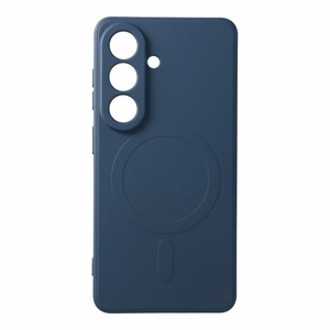 Silikoninis magnetinis dėklas telefonui, suderinamas su MagSafe, skirtas SAMSUNG S26 Edge, mėlynas