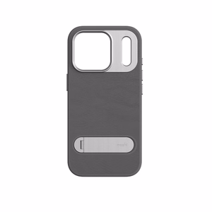Moshi Kameleon MagSafe dėklas, skirtas iPhone 17 Pro, su atrama, „Midnight Gray“ spalvos