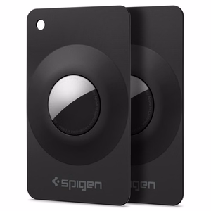 „Spigen AirFit 2“ dėklai, skirti „Apple AirTag 1/2“, 2 vnt. – juodi