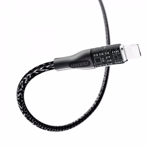 USB laidas Dudao L22L pilkas Lightning 100cm (iki 30W)