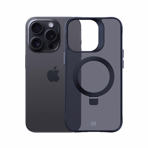 3mk Smoke dėklas telefonui Mag&Stand Apple iPhone 13 Pro Max - juodas