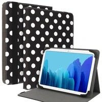 Wonder Canvas planšetinio kompiuterio dėklas 10 colių - juodas su taškeliais