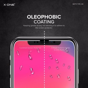 X-ONE Visiškas padengimas Ypač tvirtas Matinis - skirtas SAMSUNG S26 Grūdintas stiklas 9H