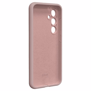 Etteri silikoninis dėklas Samsung Galaxy A36 5G, šviesiai rožinis