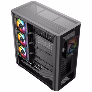 MODECOM Volcano AQ500 ARGB Midi juodas