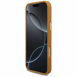 Karl Lagerfeld Karl Script Logo dėklas iPhone 17 Pro Max - rudas