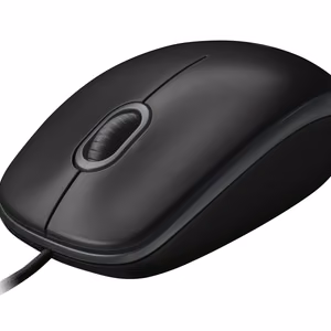 Logitech B100 optinė pelė juoda USB