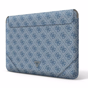 Guess 4G Uptown Triangle Logo dėklas 13–14" nešiojamam kompiuteriui - mėlynas